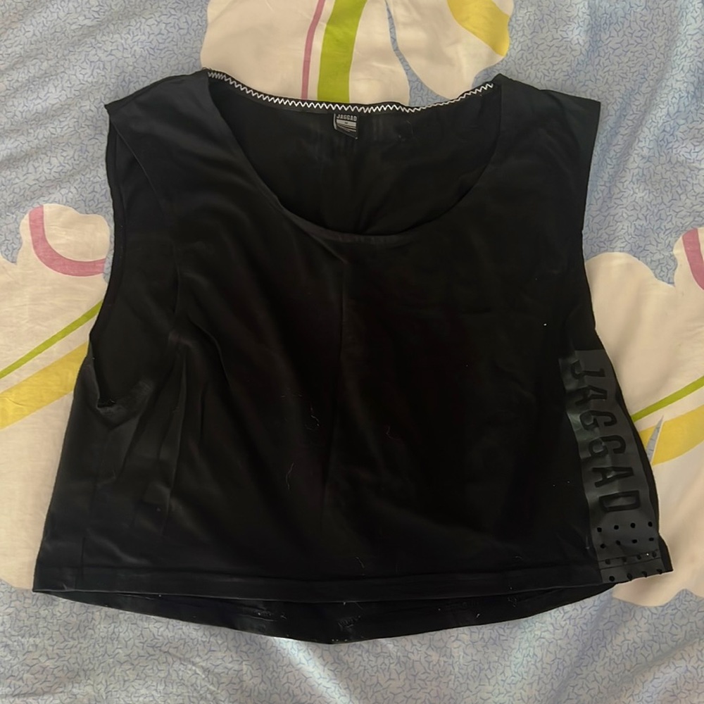 Jagged tank top, Size M, Cropped